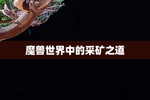 魔兽世界中的采矿之道
