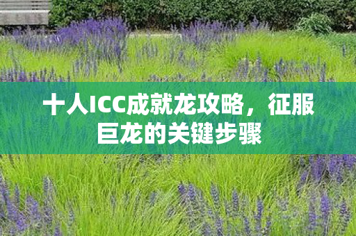 十人ICC成就龙攻略，征服巨龙的关键步骤