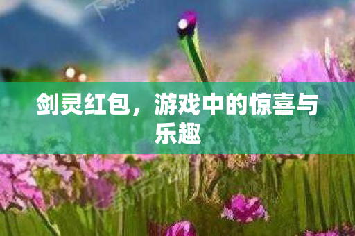 剑灵红包，游戏中的惊喜与乐趣