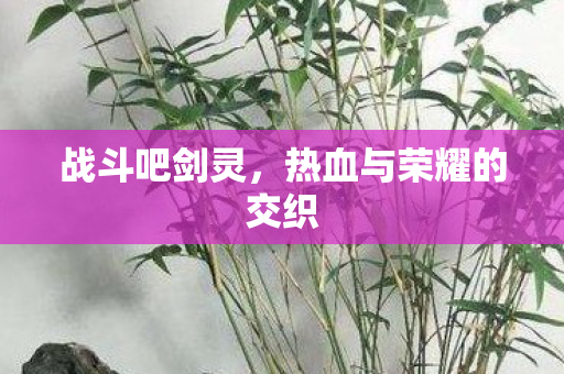 战斗吧剑灵，热血与荣耀的交织