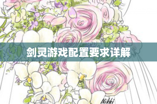 剑灵游戏配置要求详解 剑灵游戏配置要求详解
