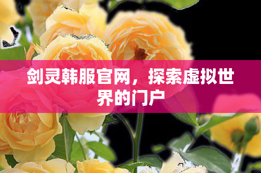 剑灵韩服官网,探索虚拟世界的门户 剑灵韩服官网,探索虚拟世界的门户