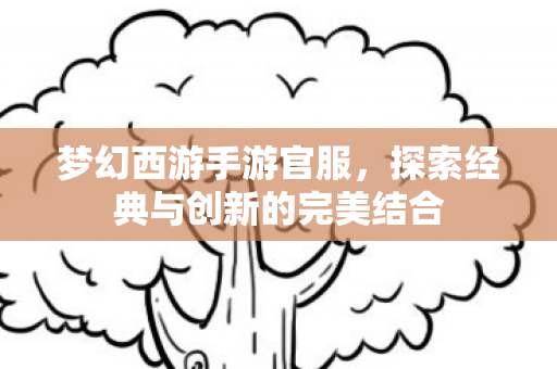 梦幻西游手游官服，探索经典与创新的完美结合