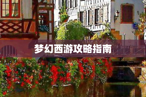 梦幻西游攻略指南 梦幻西游攻略指南