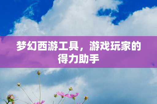 梦幻西游工具,游戏玩家的得力助手 梦幻西游工具,游戏玩家的得力助手