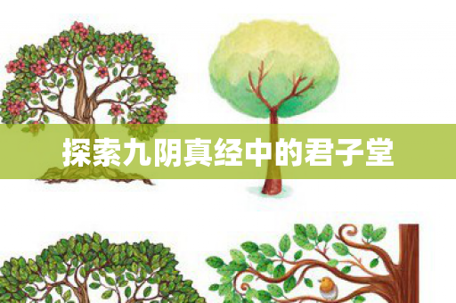 探索九阴真经中的君子堂 探索九阴真经中的君子堂