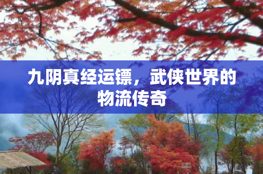 九阴真经运镖，武侠世界的物流传奇