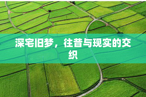 深宅旧梦,往昔与现实的交织 深宅旧梦,往昔与现实的交织