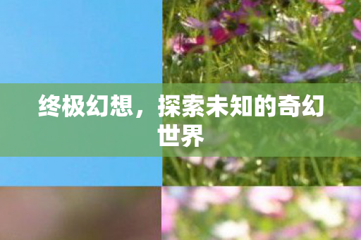 终极幻想,探索未知的奇幻世界 终极幻想,探索未知的奇幻世界