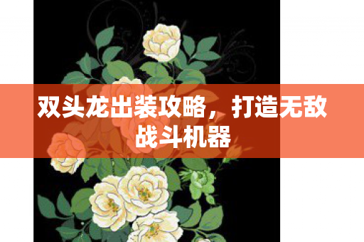双头龙出装攻略，打造无敌战斗机器