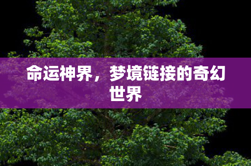 命运神界,梦境链接的奇幻世界 命运神界,梦境链接的奇幻世界