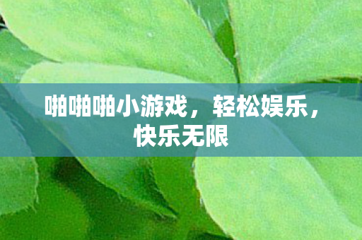 啪啪啪小游戏,轻松娱乐,快乐无限 啪啪啪小游戏,轻松娱乐,快乐无限