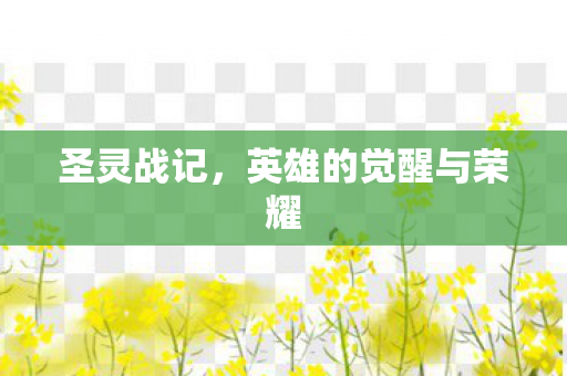 圣灵战记,英雄的觉醒与荣耀 圣灵战记,英雄的觉醒与荣耀