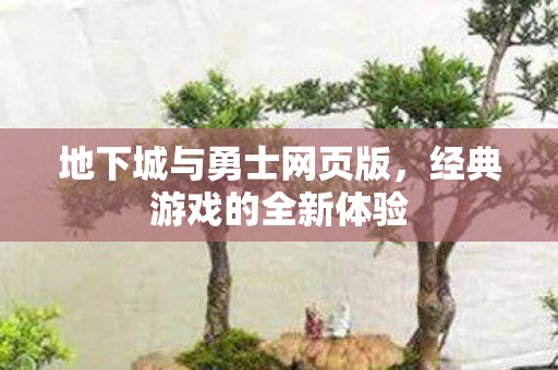 地下城与勇士网页版,经典游戏的全新体验 地下城与勇士网页版,经典游戏的全新体验