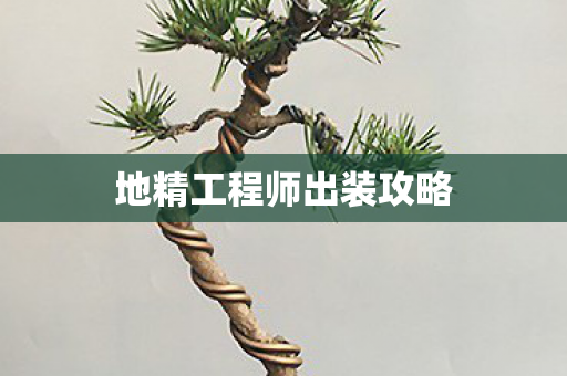 地精工程师出装攻略
