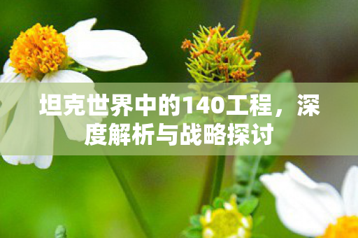 坦克世界中的140工程,深度解析与战略探讨 坦克世界中的140工程,深度解析与战略探讨