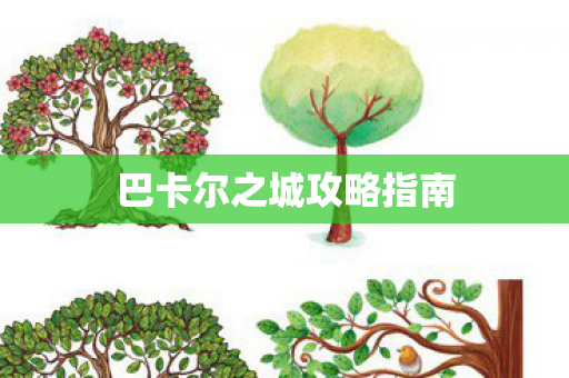 巴卡尔之城攻略指南 巴卡尔之城攻略指南