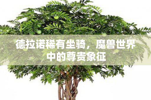 德拉诺稀有坐骑，魔兽世界中的尊贵象征