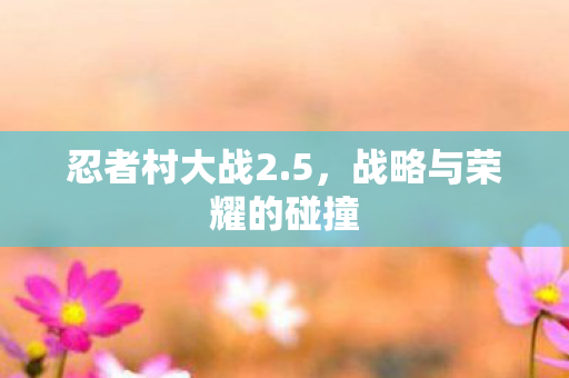 忍者村大战2.5,战略与荣耀的碰撞 忍者村大战2.5,战略与荣耀的碰撞