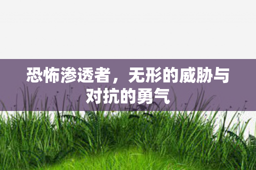 恐怖渗透者,无形的威胁与对抗的勇气 恐怖渗透者,无形的威胁与对抗的勇气