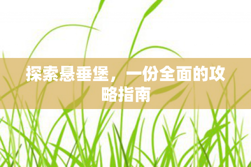 探索悬垂堡,一份全面的攻略指南 探索悬垂堡,一份全面的攻略指南