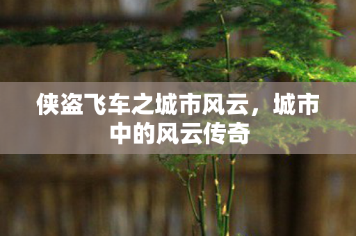 侠盗飞车之城市风云，城市中的风云传奇