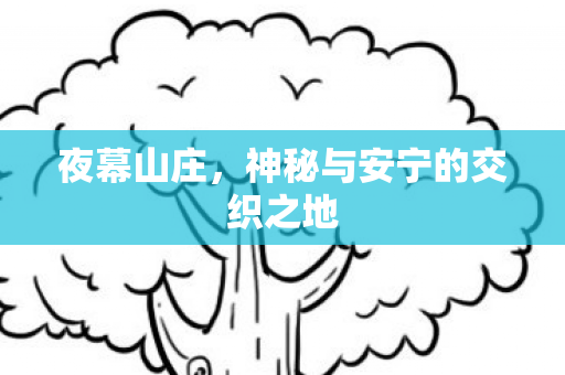 夜幕山庄,神秘与安宁的交织之地 夜幕山庄,神秘与安宁的交织之地