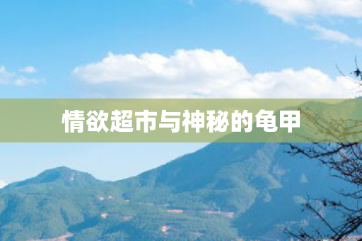情欲超市与神秘的龟甲