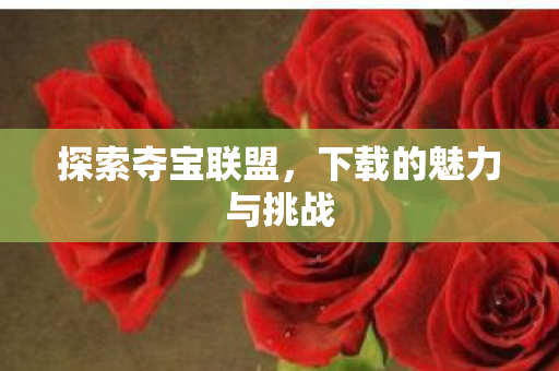 探索夺宝联盟，下载的魅力与挑战
