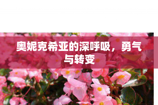 奥妮克希亚的深呼吸,勇气与转变 奥妮克希亚的深呼吸,勇气与转变