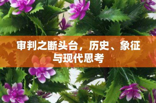 审判之断头台,历史、象征与现代思考 审判之断头台,历史、象征与现代思考
