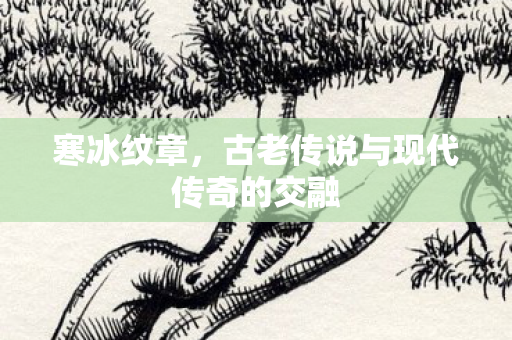 寒冰纹章,古老传说与现代传奇的交融 寒冰纹章,古老传说与现代传奇的交融