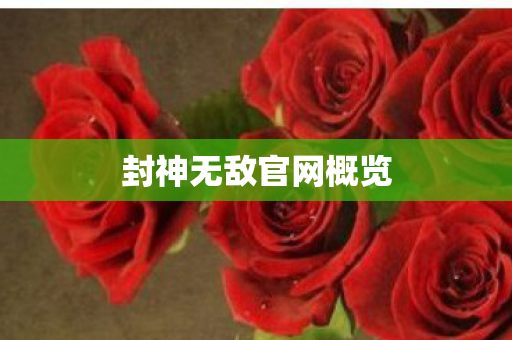 封神无敌官网概览 封神无敌官网概览