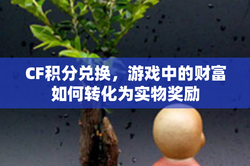 CF积分兑换，游戏中的财富如何转化为实物奖励
