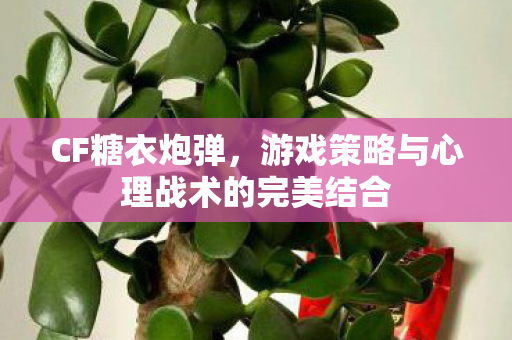 CF糖衣炮弹,游戏策略与心理战术的完美结合 CF糖衣炮弹,游戏策略与心理战术的完美结合