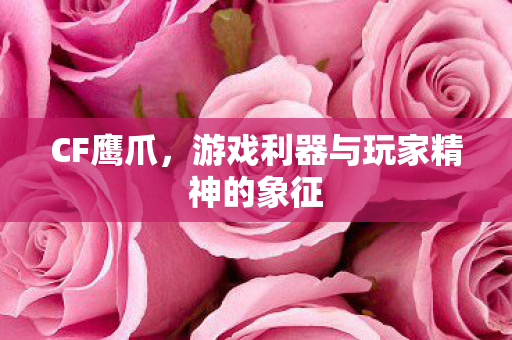 CF鹰爪,游戏利器与玩家精神的象征 CF鹰爪,游戏利器与玩家精神的象征