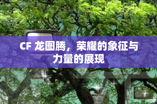 CF 龙图腾,荣耀的象征与力量的展现 CF 龙图腾,荣耀的象征与力量的展现