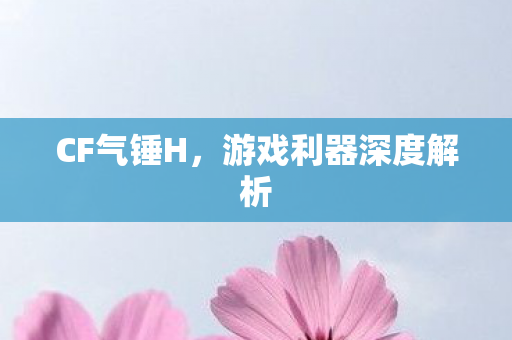CF气锤H,游戏利器深度解析 CF气锤H,游戏利器深度解析