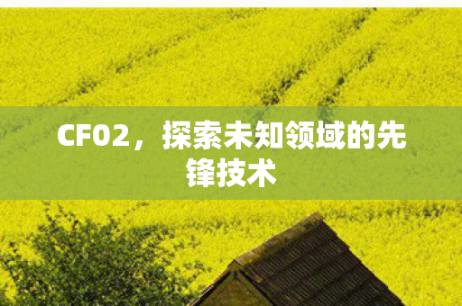 CF02，探索未知领域的先锋技术