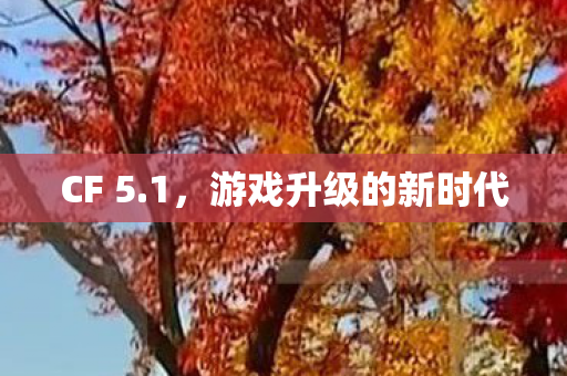 CF 5.1,游戏升级的新时代 CF 5.1,游戏升级的新时代