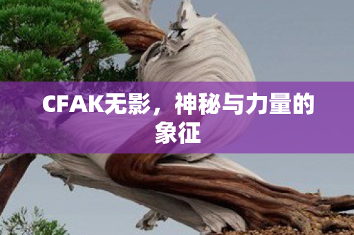 CFAK无影,神秘与力量的象征 CFAK无影,神秘与力量的象征