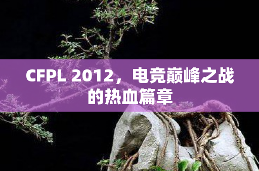 CFPL 2012,电竞巅峰之战的热血篇章 CFPL 2012,电竞巅峰之战的热血篇章