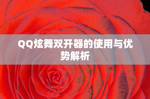 QQ炫舞双开器的使用与优势解析 QQ炫舞双开器的使用与优势解析
