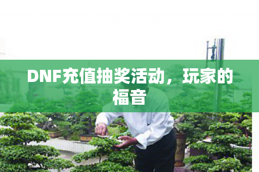 DNF充值抽奖活动,玩家的福音 DNF充值抽奖活动,玩家的福音