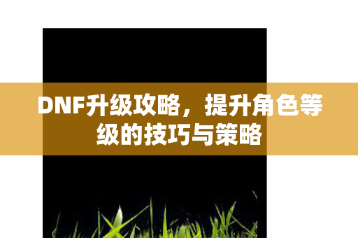 DNF升级攻略,提升角色等级的技巧与策略 DNF升级攻略,提升角色等级的技巧与策略