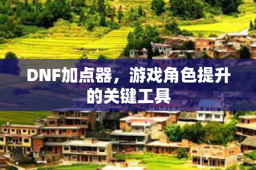 DNF加点器，游戏角色提升的关键工具