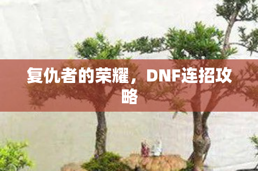 复仇者的荣耀,DNF连招攻略 复仇者的荣耀,DNF连招攻略