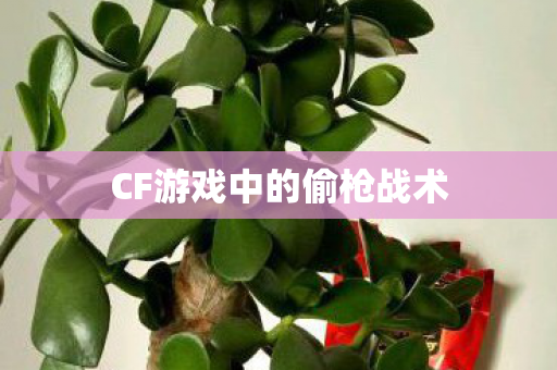 CF游戏中的偷枪战术 CF游戏中的偷枪战术