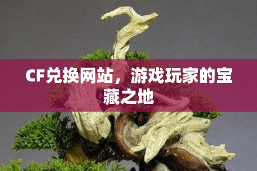CF兑换网站，游戏玩家的宝藏之地