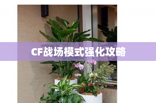 CF战场模式强化攻略 CF战场模式强化攻略